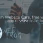 Premium Website Care for free for 12 months when you set WEBFROG onto building your new website in October